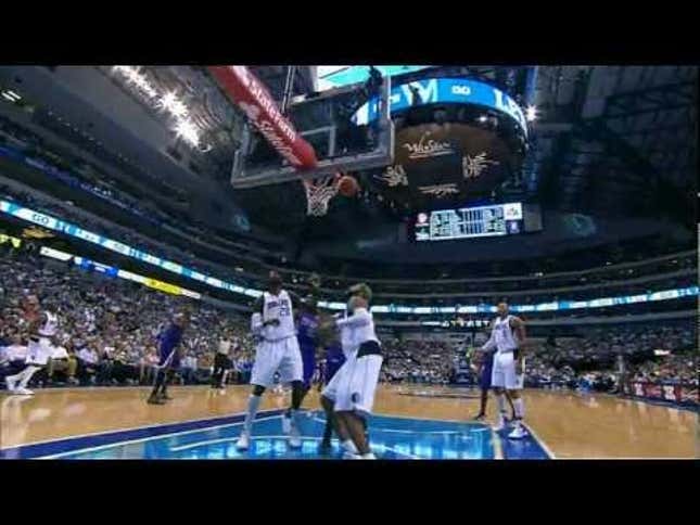 Vince Carter Airballed A Finger-Roll Last Night