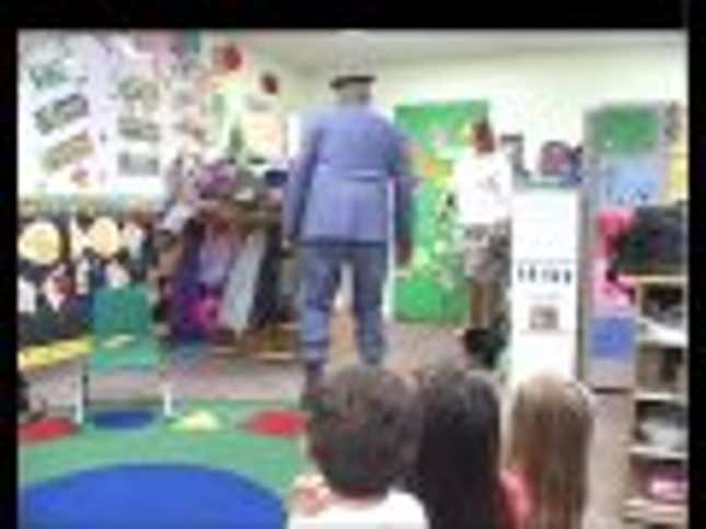 Mr. McFeely Terrorizes Children With A Purple Panda