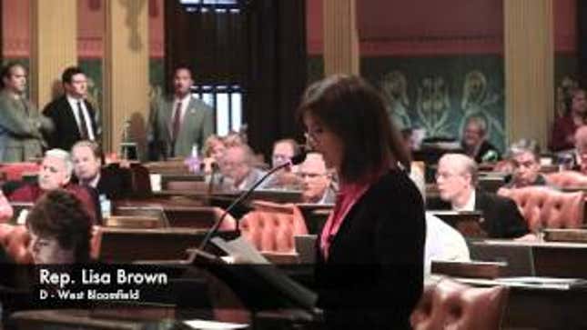 Female Legislator Who Dared Say 'Vagina' During Abortion Debate Banned From Speaking on House Floor