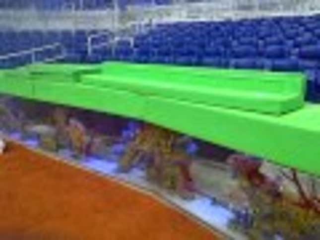 Marlins Park Now Has Fish