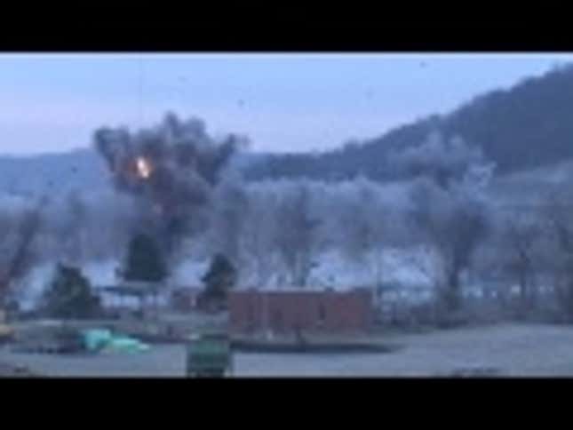 They Blew Up A Bridge Today
