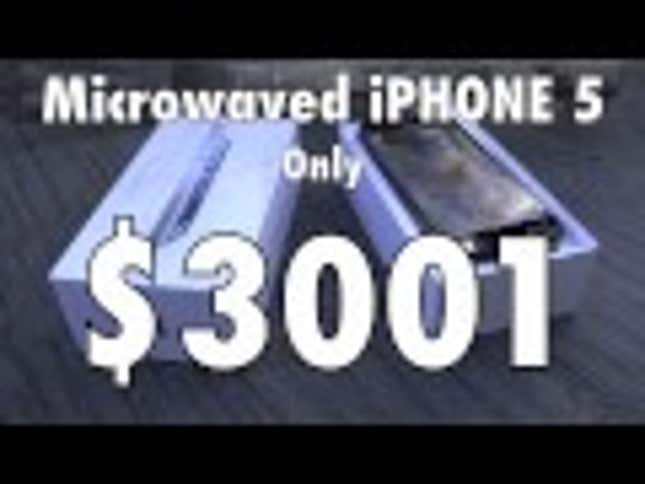 Watch This Brand New iPhone 5 Burst into Flame