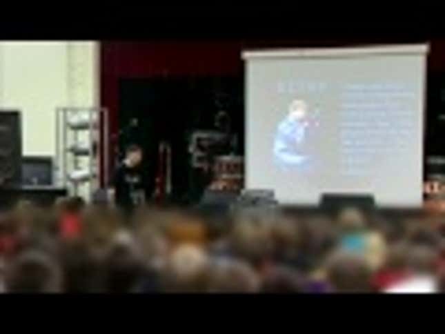 Students Attend School Assembly, End Up Getting a Lecture on the Evils of Abortion and Being Gay