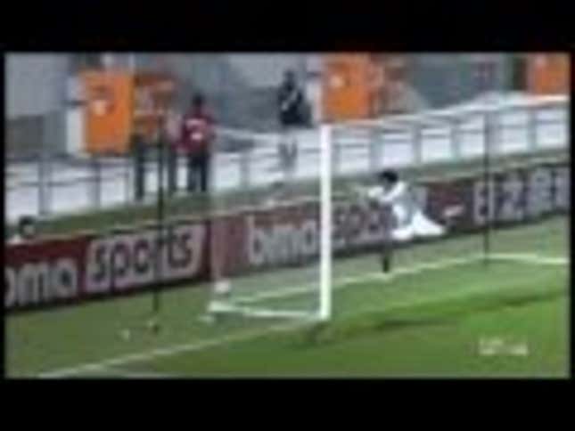 Strikers Spend Their Lives Dreaming Of A Score As Pretty As This Own Goal