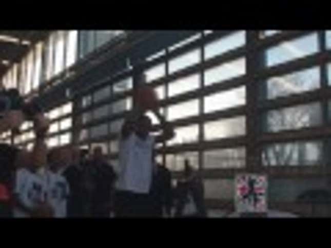 LeBron Misses Two Jumpers, Feels Bad, Dunks On A Helpless Child Instead