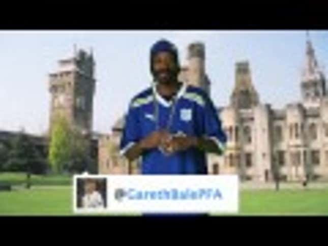 Snoop Dogg Requests The Pleasure Of Ryan Giggs And Gareth Bale's Company At His Upcoming Show