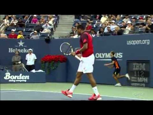 Listen As Mardy Fish Calls Jo-Wilfried Tsonga A "Dumbass" During Their U.S. Open Match