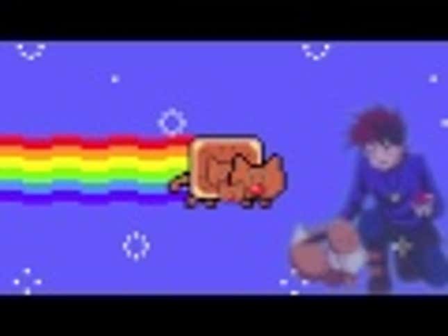 Nyan Cat? No, This is Nyan Pokémon