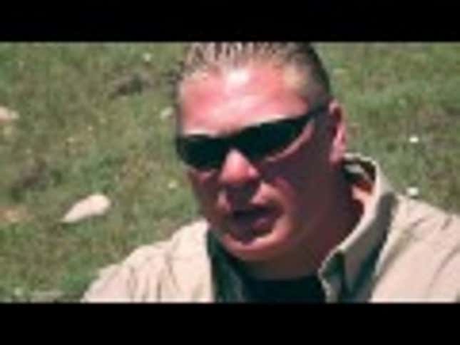 Brock Lesnar Blowing Away Prairie Dogs Has Very Little To Do With Michael Vick