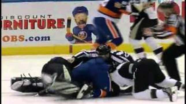 The New York Islanders Will Have A Party To Celebrate The Bloody Low Point Of Last Season