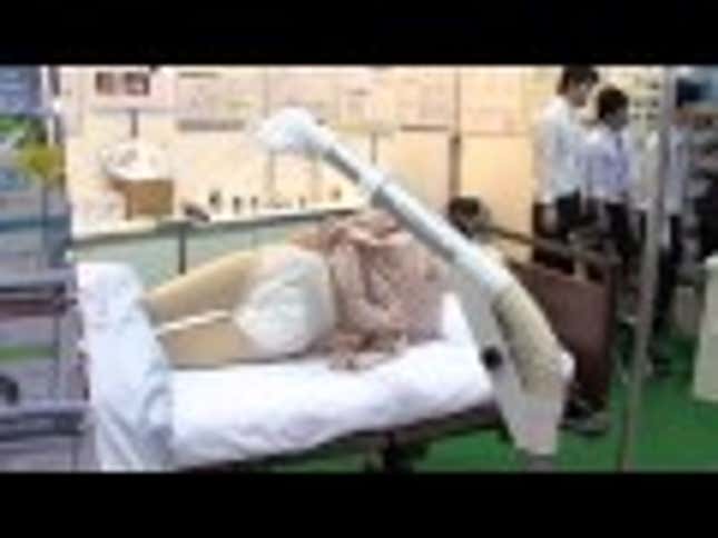 Instant Deodorizing Machine Takes the Stink Out of Diaper Changes