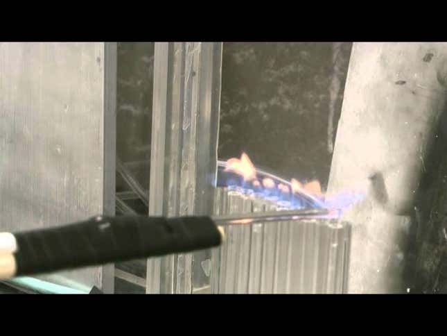 Watch As Darpa's Fire Suppression Wand Magically Extinguishes These Flames