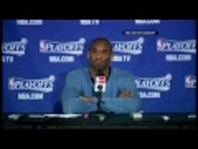 Kobe: "We Are Going To Win This Series"