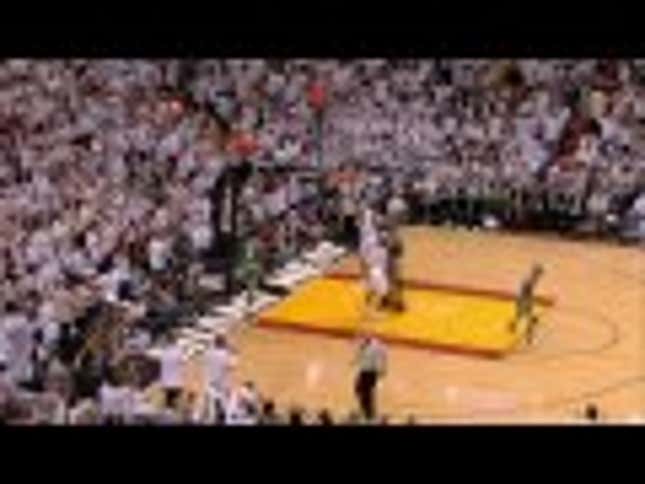 LeBron James Made Rajon Rondo Do A Somersault