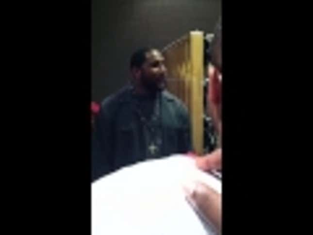 Ray Lewis Went To A Small North Carolina College To Talk About Spirits, Thunder, Cards And Whatnot