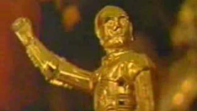 The Mystery of C-3PO's Giant Golden Boner