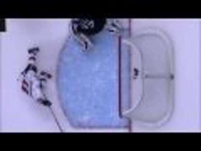 Goalie Stops Puck With Telekinesis