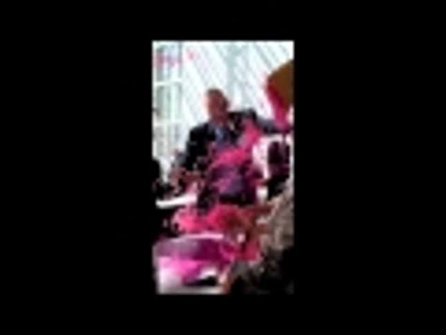 Pawlenty Gets Glitterbombed