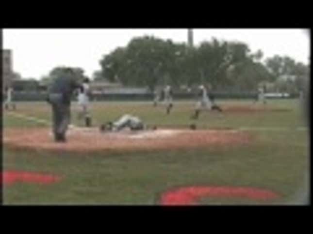 This Is What It Feels Like To Be Almost Killed By A Baseball. Twice.
