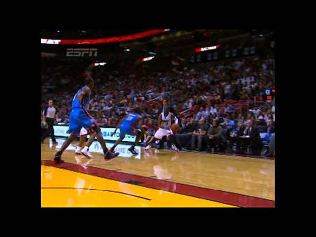 Let's Marvel At D-Wade's Two-Handed Dunk, And Laugh At His Celebration In A Game They Would Lose