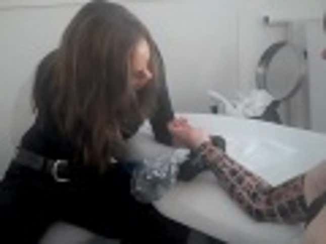 Woman Gets Massive Tattoo of All Her Facebook Friends' Faces