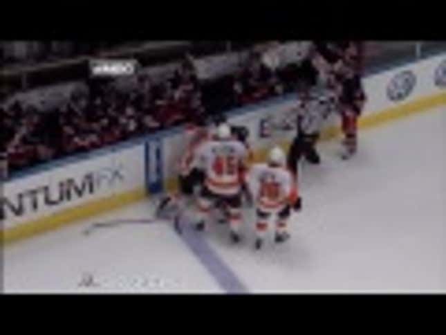 Who Was The Dirtiest Player In Yesterday's Rangers/Flyers Game?
