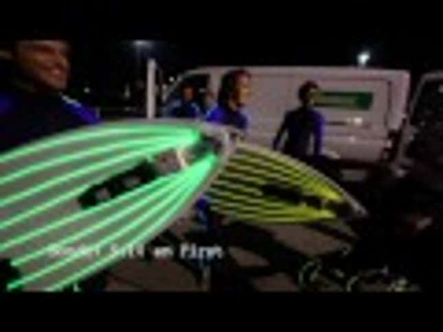 Does Anyone Else Think These Light-Up Surfboards Are an Awesomely Bad Idea?