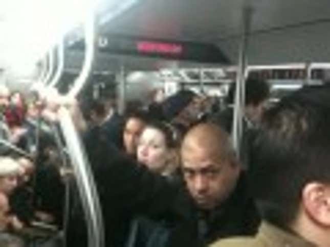 U-S-A! Chant Fails on L Train