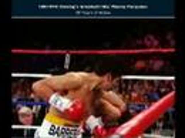 Your "Should've Been You, Floyd" Pacquiao/Margarito Open Thread