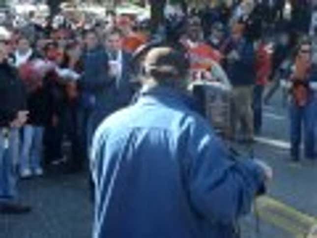 Auburn Fans React To Cam Newton Scandal By Shrieking At ESPN Reporter
