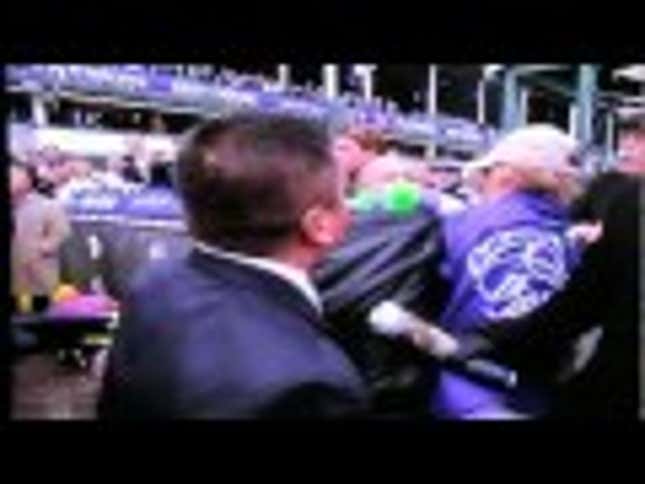 Calvin Borel Starts Fistfight In Breeders' Cup Winner's Circle