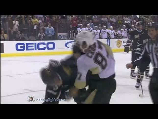 Last Night's Winner: Sidney Crosby, Tough Guy