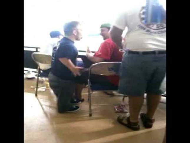 Professional Sports Reaches Its Apogee: Drunken Little Person Berates Red Sox Fan