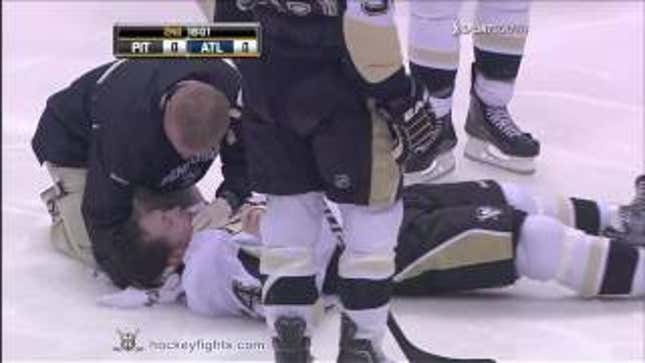 Here's Matt Cooke Getting His