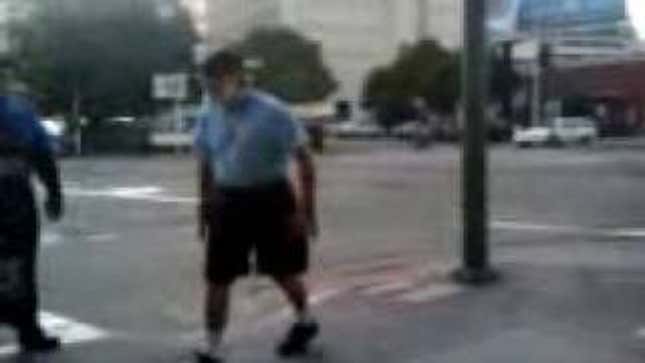 Bus Fightin' Man Already An Oakland Legend