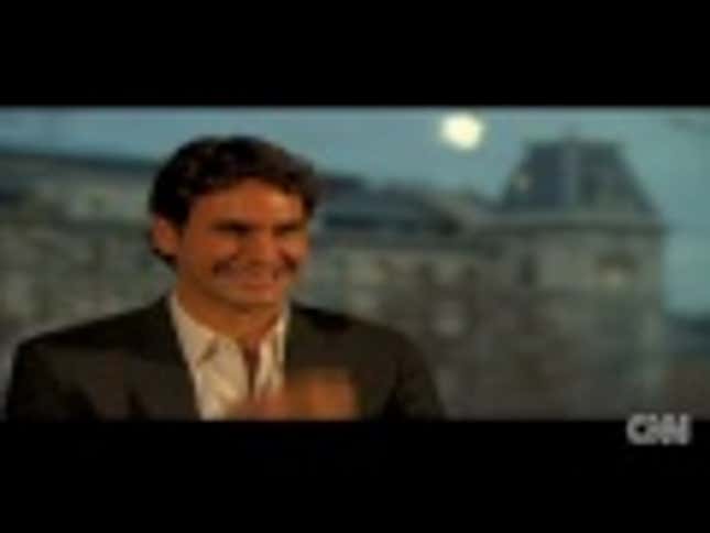 "SI" Writer Jon Wertheim Would Like You To Watch Roger Federer's Giggle Fit