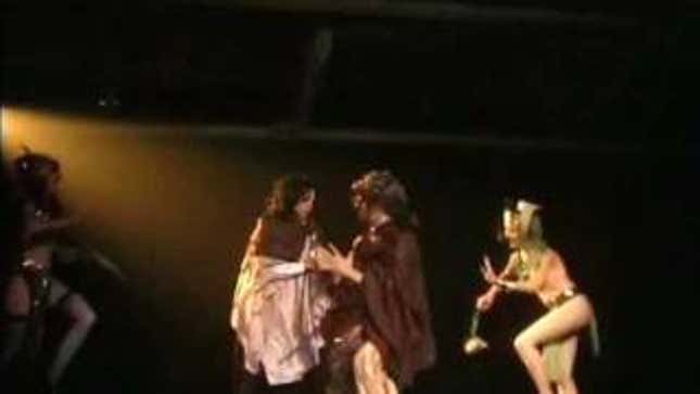 <em>Lord of the Rings</em> burlesque spanks a few sexy, sexy Orcs