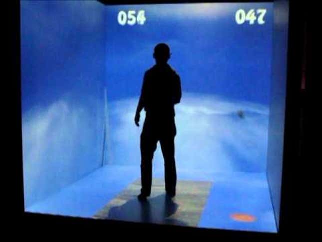 The Future of Full-Immersion Virtual Reality Used to Play a 99 Cent Game