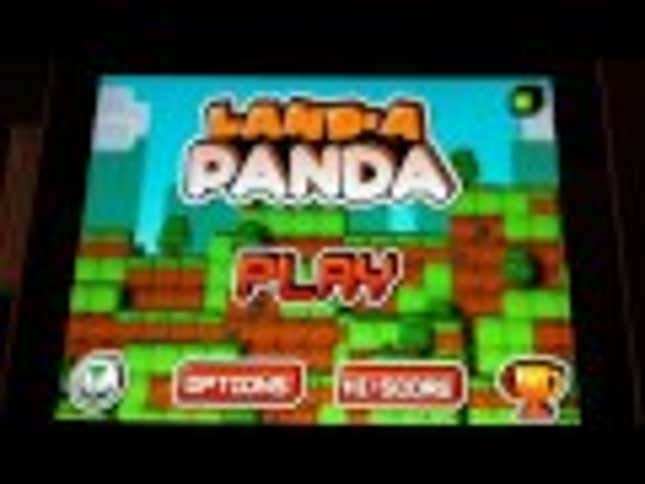 <em>Land-A Panda</em> Is A Cannon-Based Cure For The Common Sad Panda