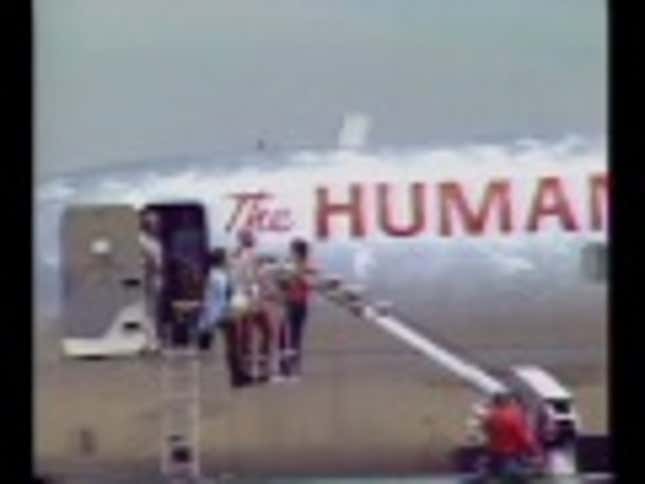 Watch This '70s Daredevil Ride On The Outside Of A Jetliner