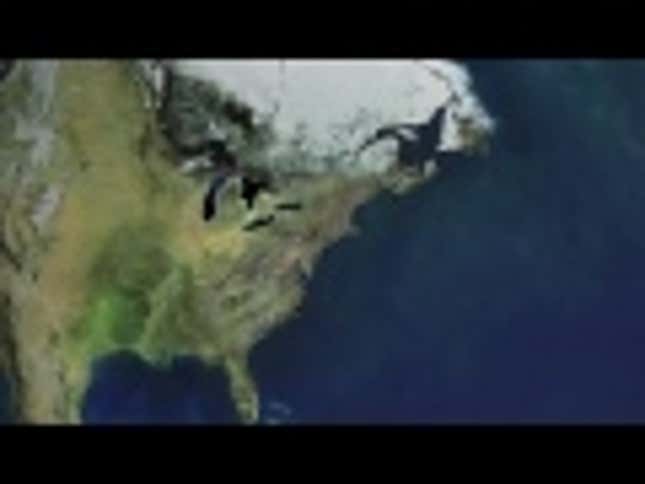 Extreme Space Zooming From New York to LA