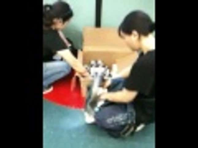iPhone 4 Smugglers Caught on Tape