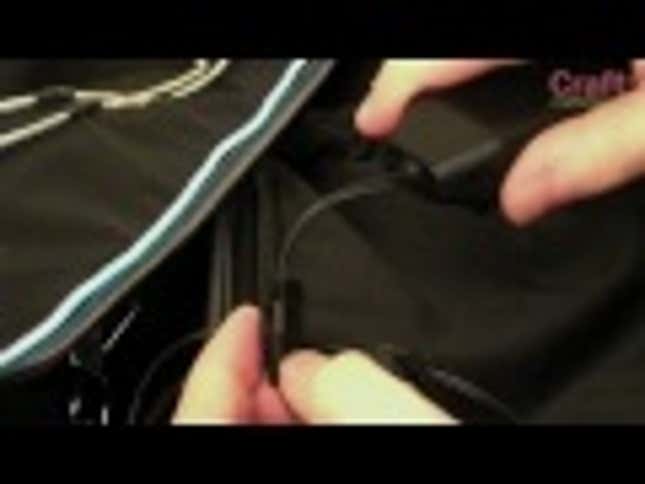 Glowing Tron-Inspired Messenger Bag Lights Up the Night