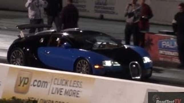 Über Fail: $1.6 million Bugatti Veyron loses drag race to Nissan GT-R