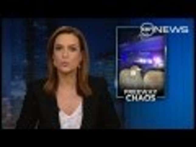 Overturned Truck Dumps 400 Sheep Off Overpass