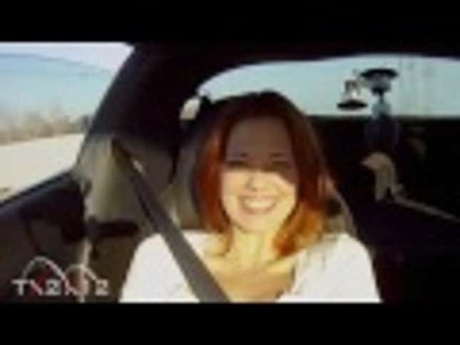They Let A Woman With Real Breasts Ride In 1300-HP Corvette
