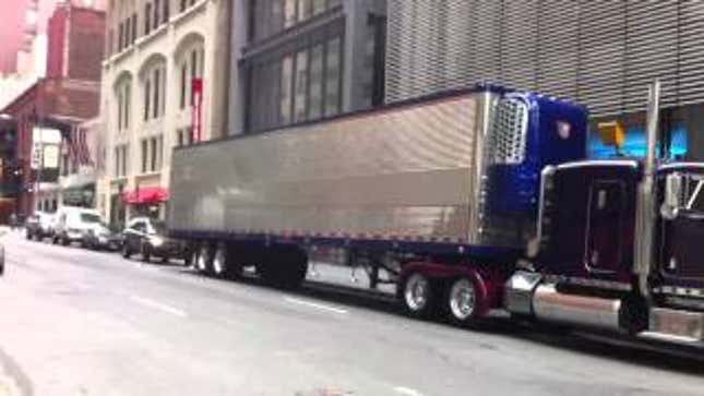 I Am Definitely At The Transformers Showcase In New York