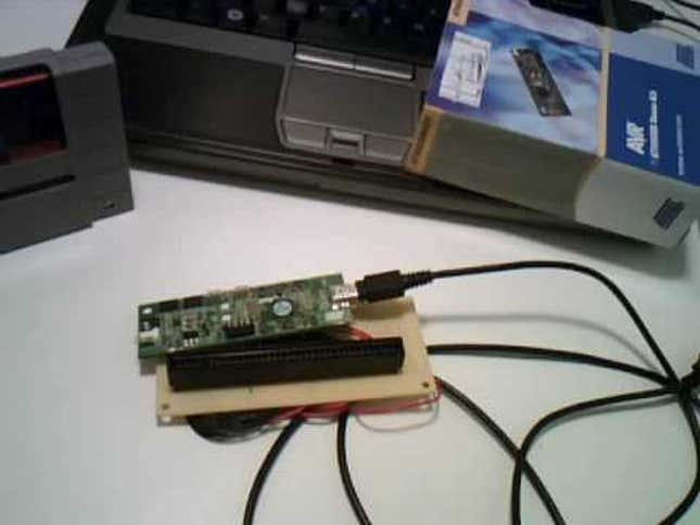 Modder Builds USB Adapter for SNES Carts