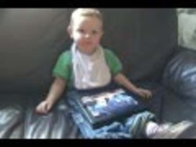 This Adorable Video Shows the Birth of a Gamer