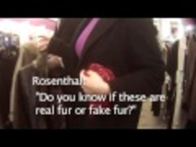 Real Fur Mislabeled and Called Faux Fur at Century 21
